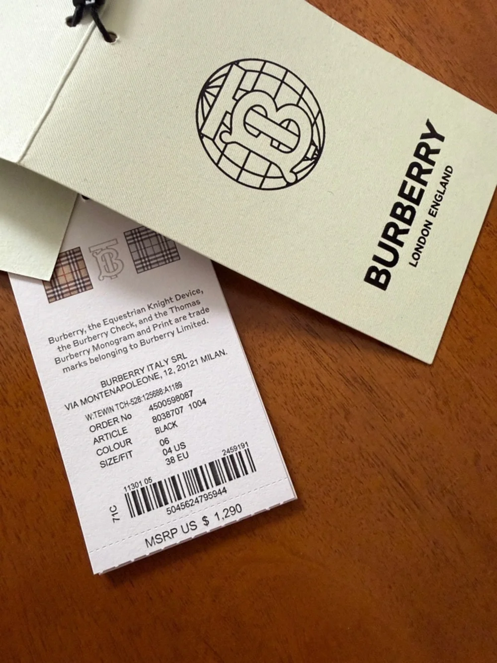 Burberry Black Hooded Trench Coat - Picture 13 of 13